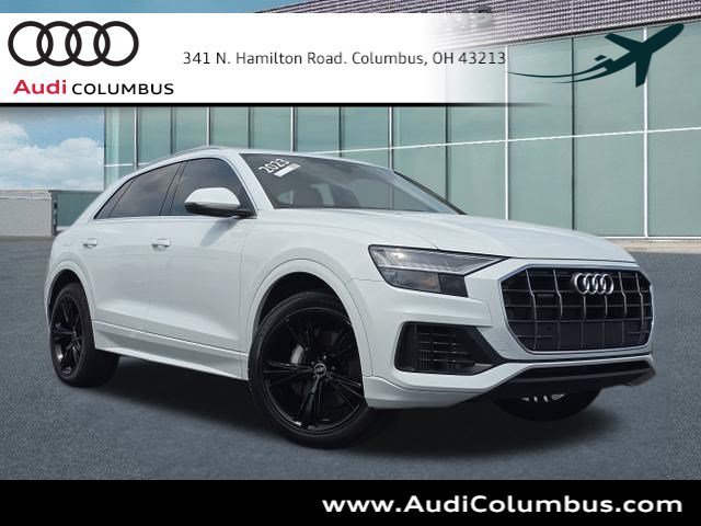 Used 2023 Glacier White Metallic Audi Premium image 1
