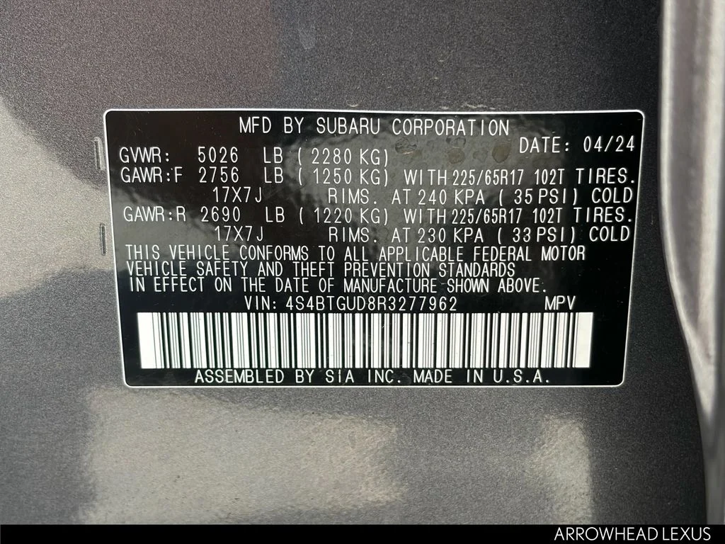 Used 2024 Gray Subaru Wilderness image 35