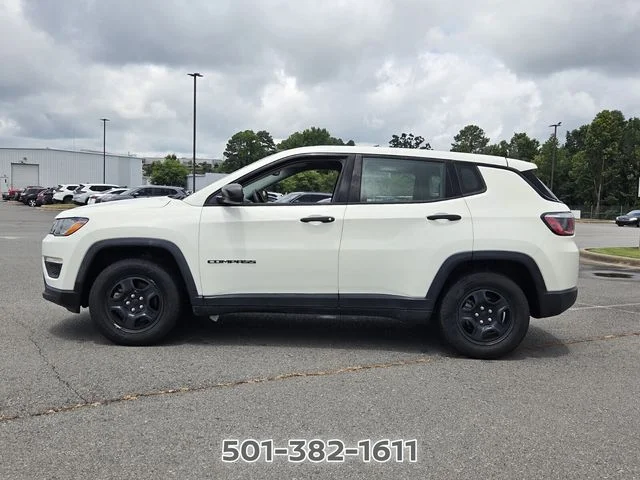 Used 2018 Jeep Compass Sport with VIN 3C4NJCAB1JT151664 for sale in Little Rock, AR