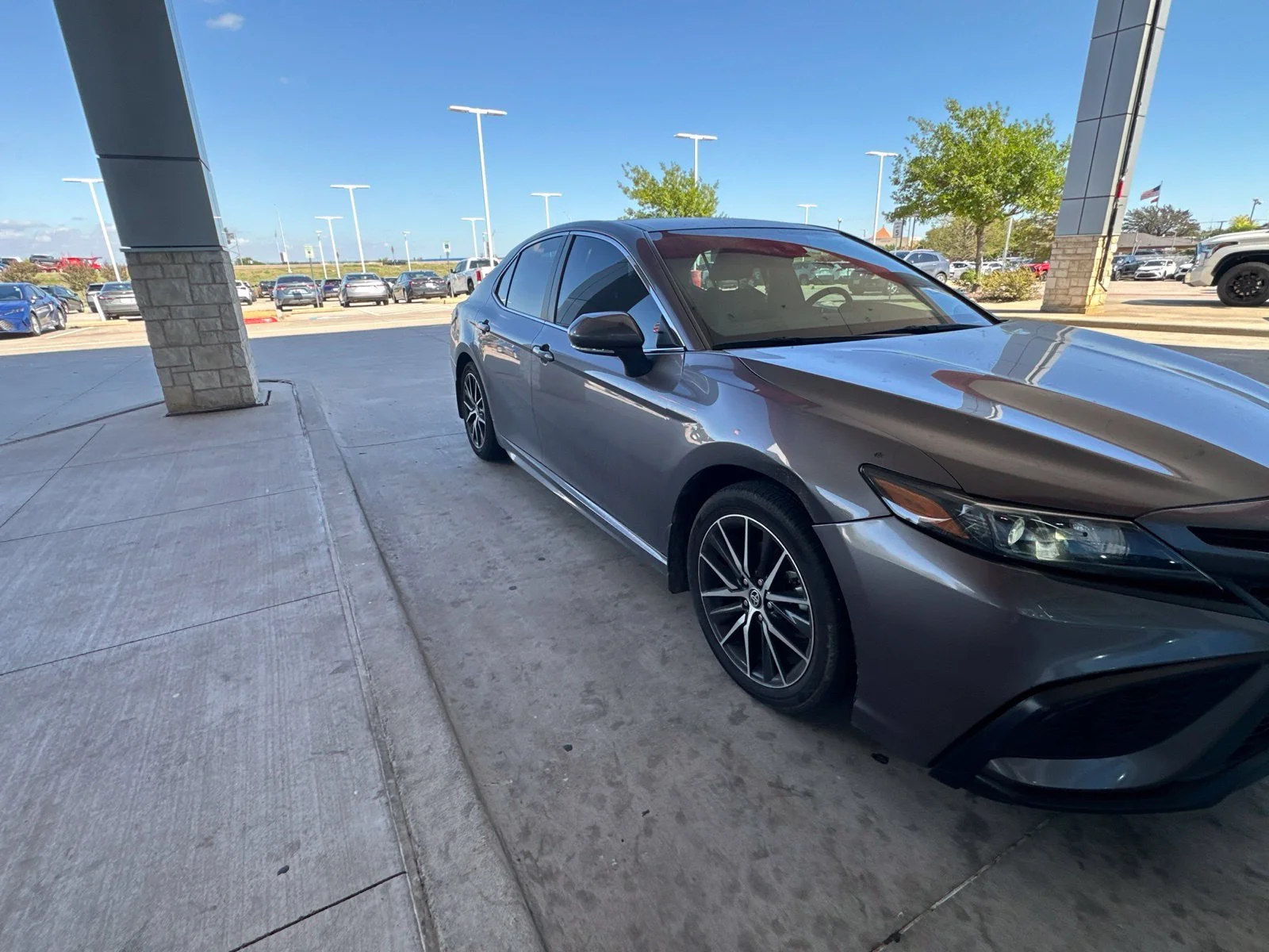 Used 2024 Gray Toyota SE image 27