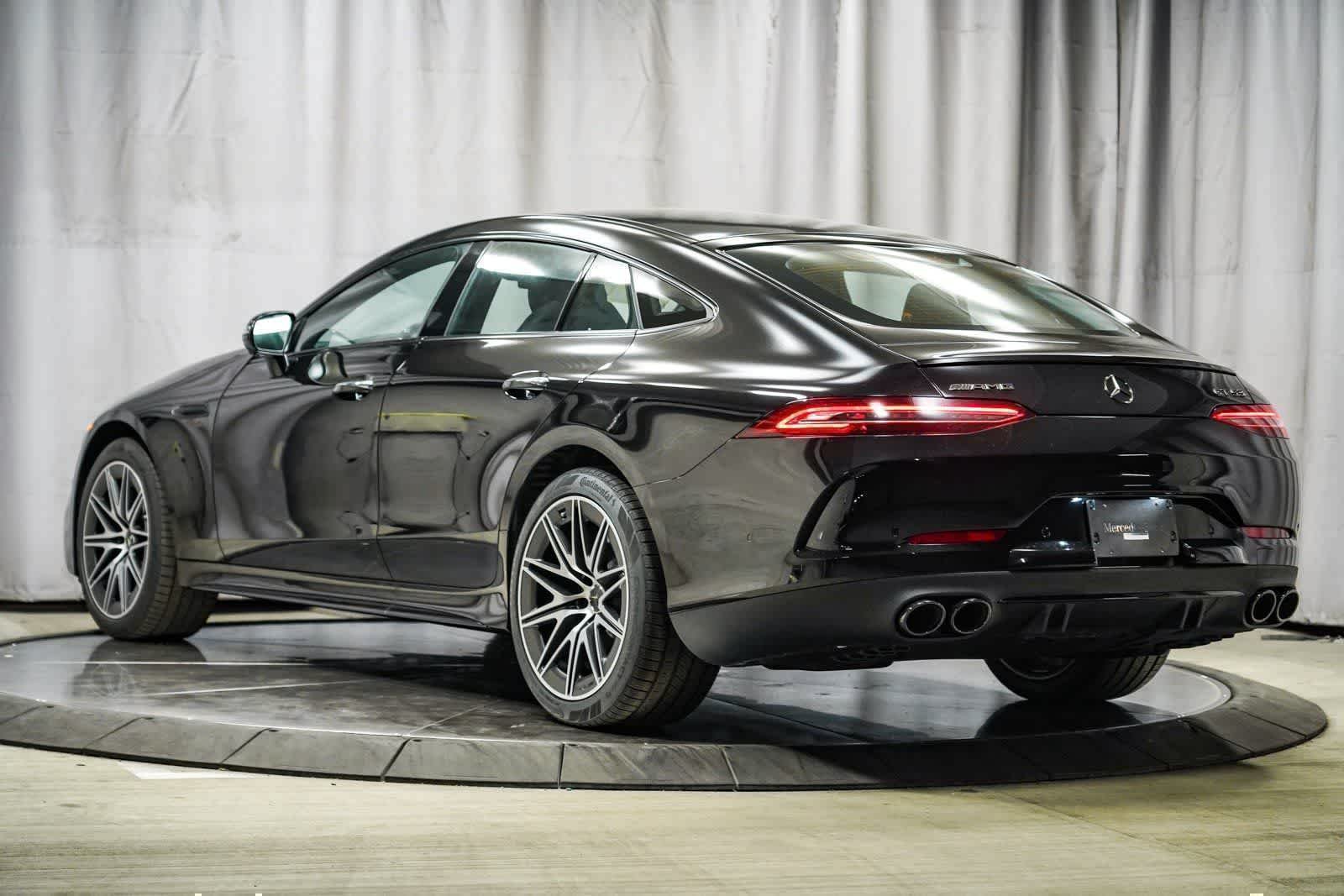 New 2026 Obsidian Black Metallic Mercedes-Benz AMG® GT 53 4-Door Coupe image 2