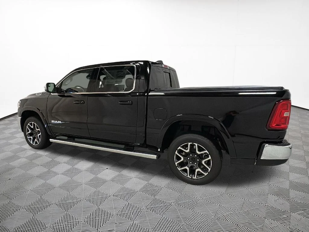 New 2026 Diamond Black Crystal Pearl-Coat Exterior Paint RAM Laramie image 12