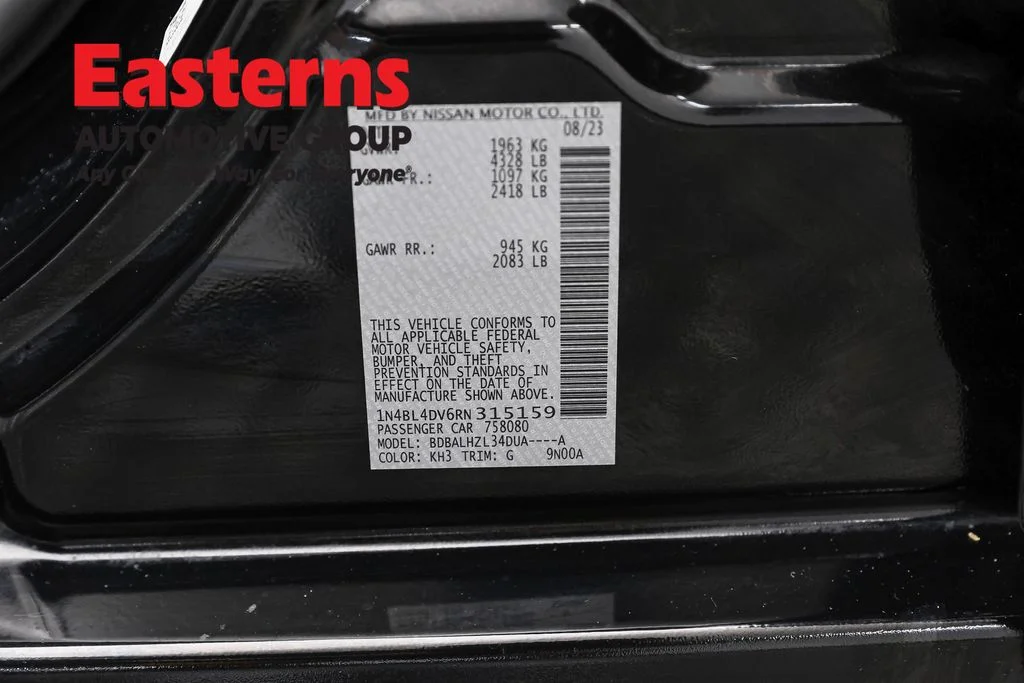 Used 2024 Black Nissan 2.5 SV image 36