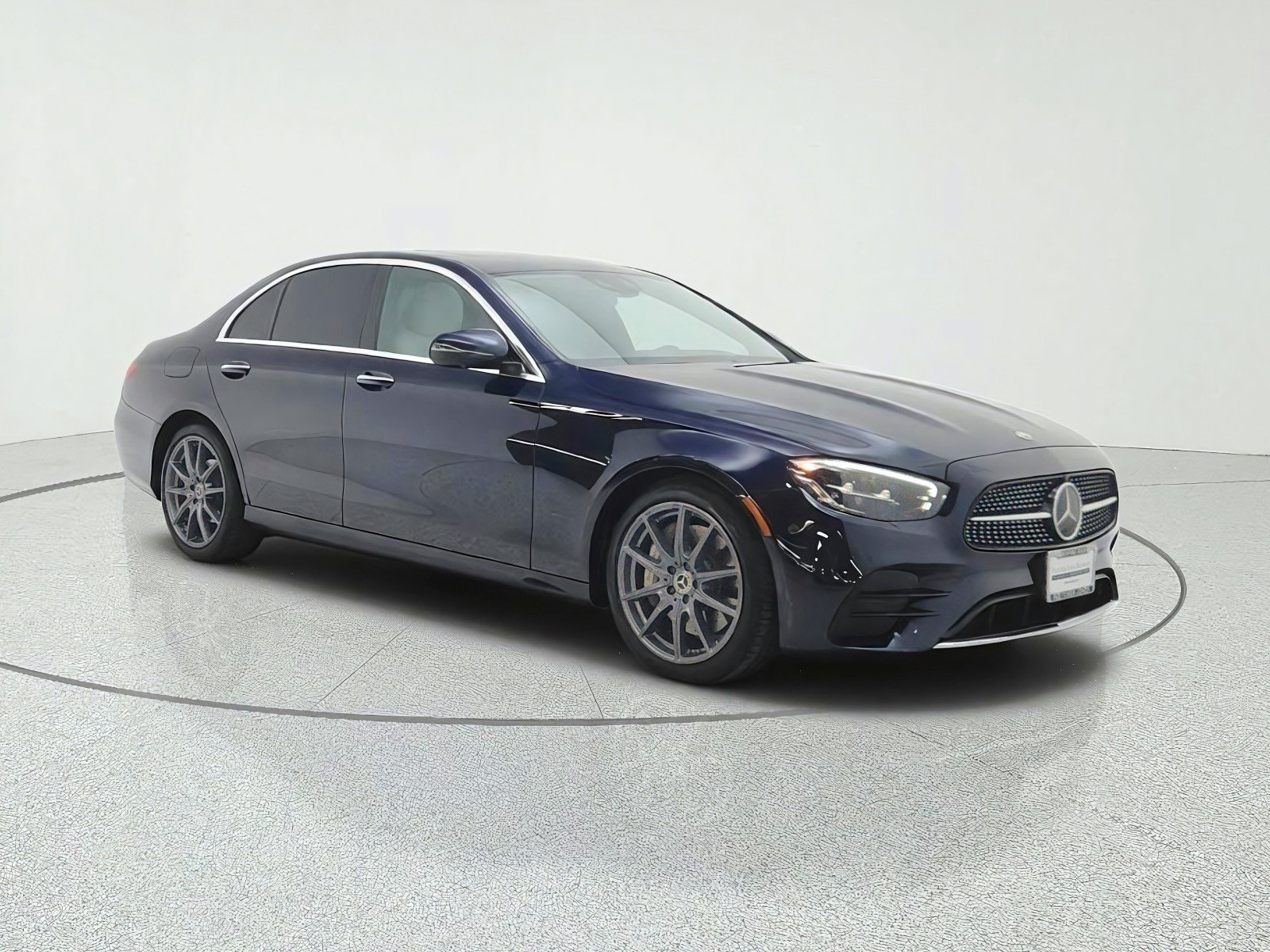 Certified Used 2022 Nautical Blue Metallic Mercedes-Benz E 350 RWD Sedan image 3