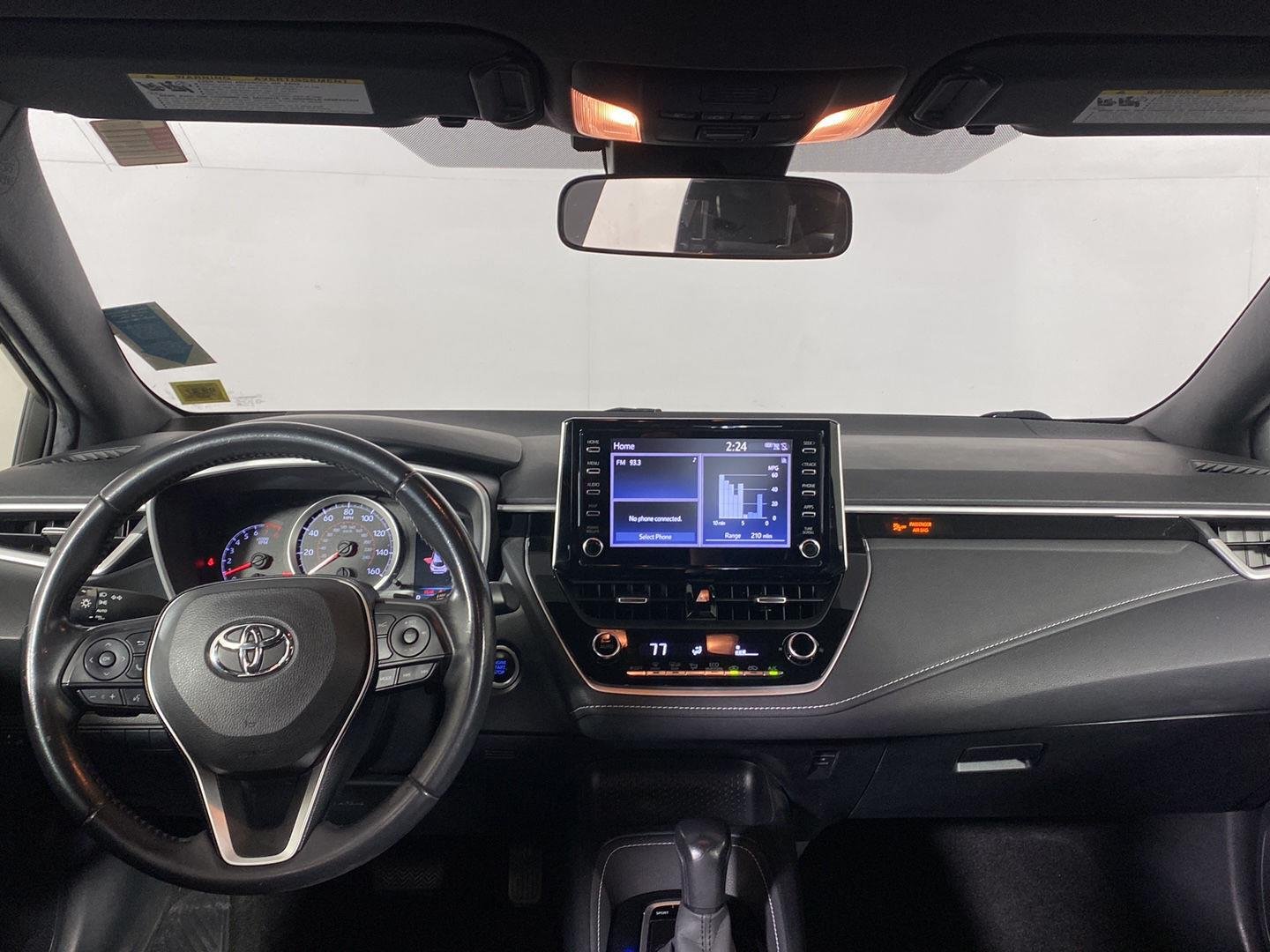 Used 2019 Classic Silver Metallic Toyota SE image 12