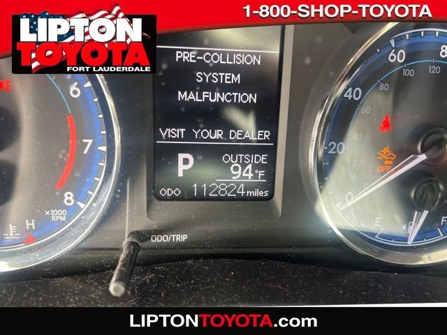 Used 2018 Barcelona Red Metallic Toyota LE image 1