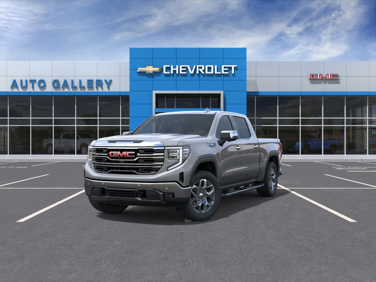 New 2026 Sterling Metallic GMC SLT image 9