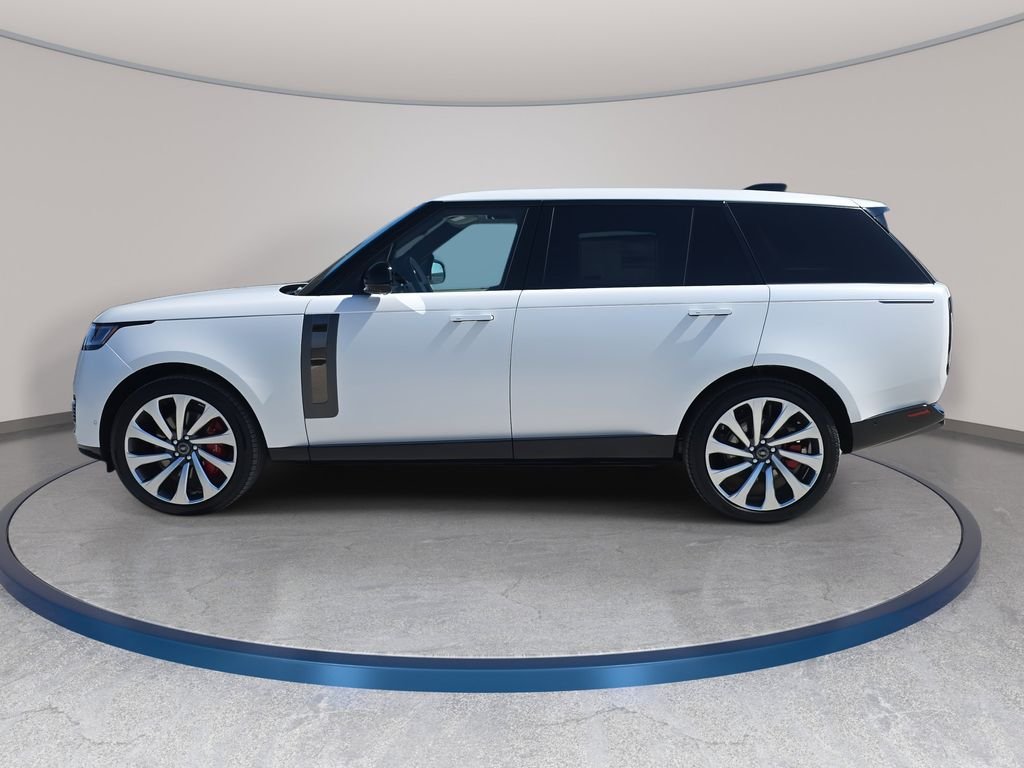 New 2025 Icy White Satin Land Rover SV LWB image 8