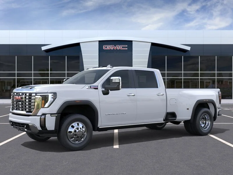 New 2026 Glacier White Tricoat GMC Denali DRW image 2
