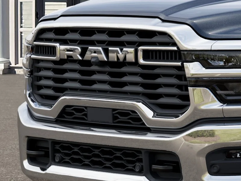New 2026 Diamond Black Crystal Pearl-Coat Exterior Paint RAM Tradesman Crew Cab 4x4 6