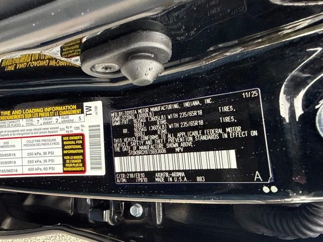 Used 2026 Black Toyota XLE image 36