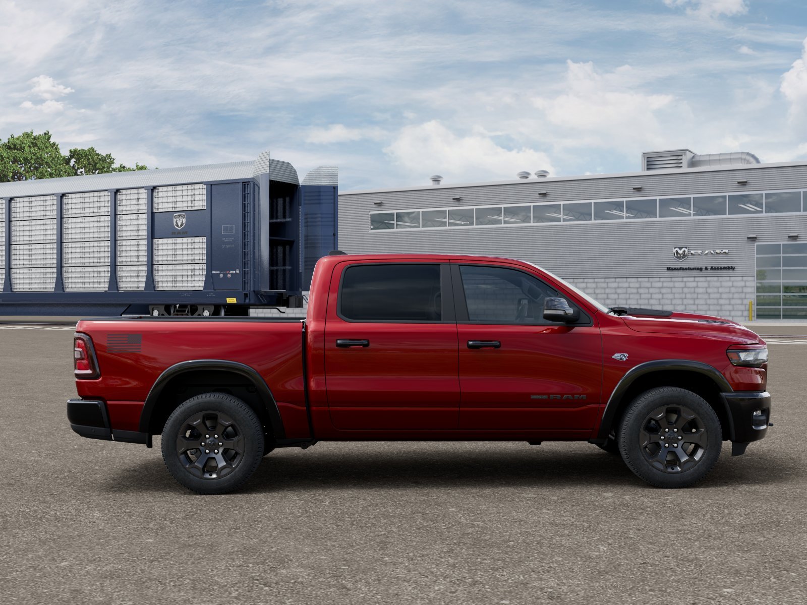 New 2026 Molten Red Pearlcoat RAM Big Horn/Lone Star image 12