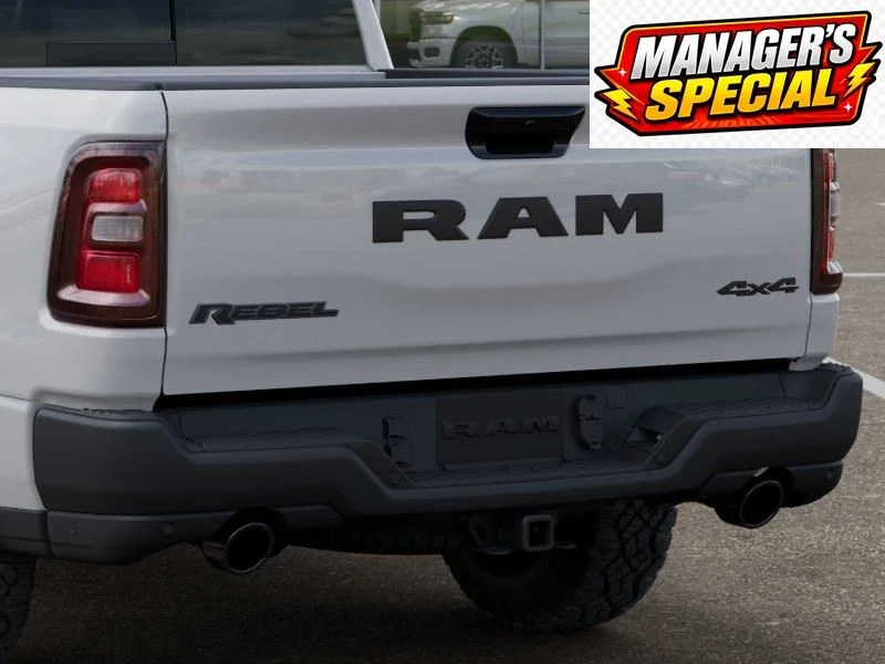 New 2026 Bright White Clear-Coat Exterior Paint RAM Rebel image 13