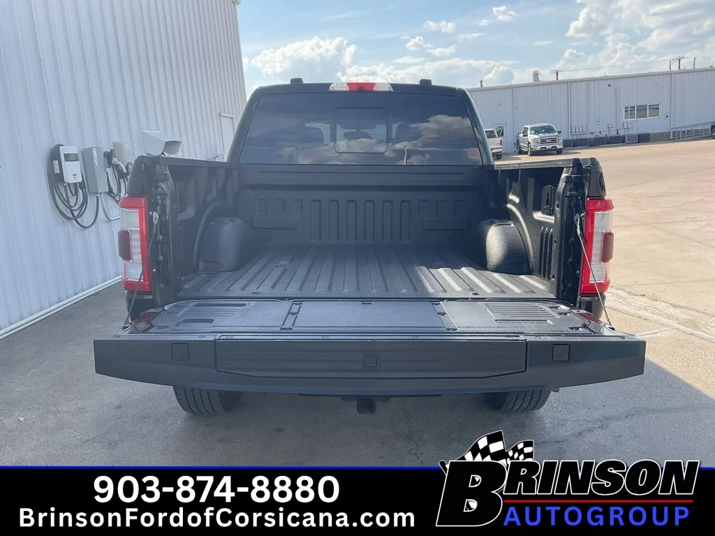 Used 2022 Agate Black Metallic Ford King Ranch image 10