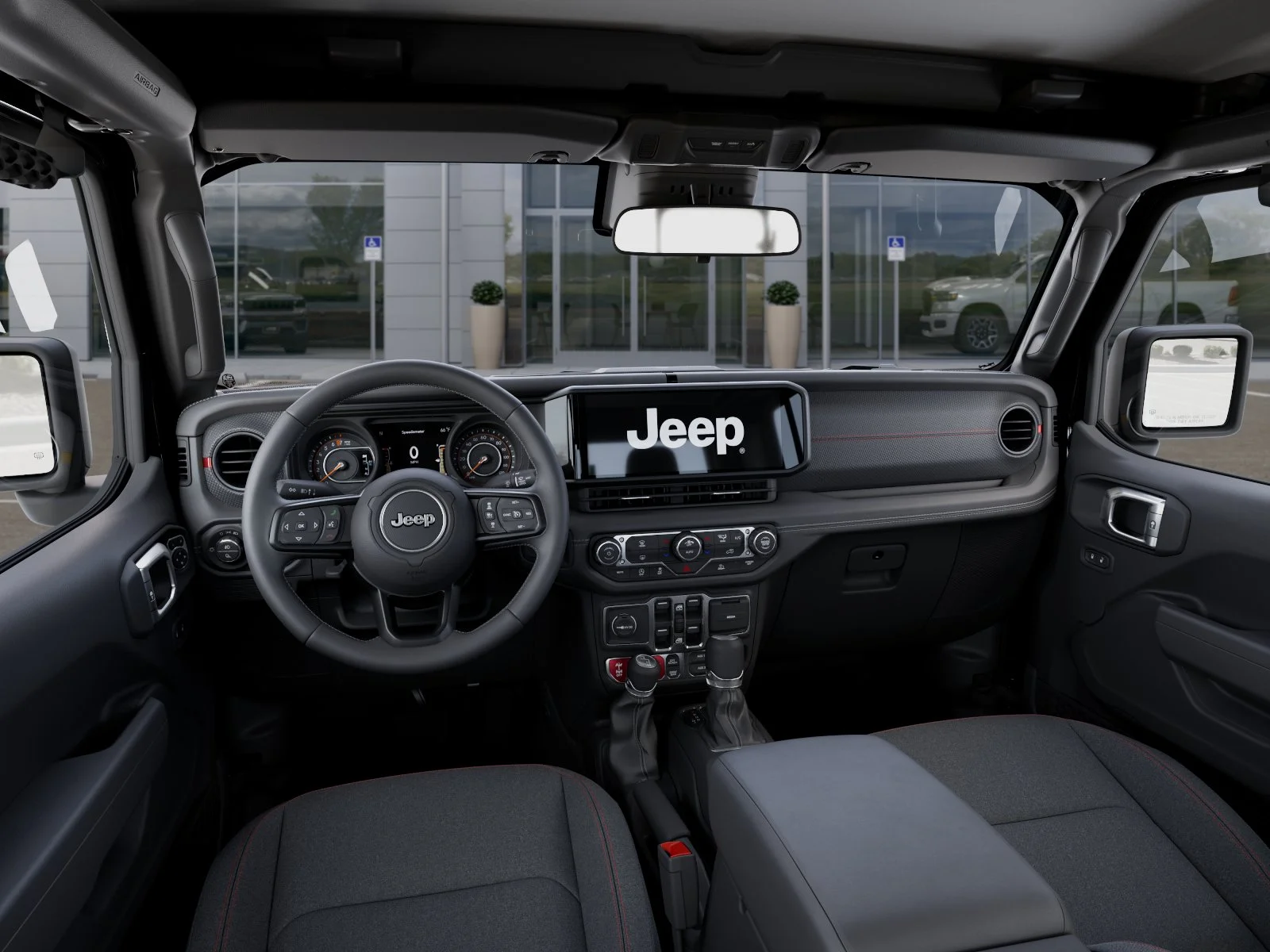 New 2026 Black Clear-Coat Exterior Paint Jeep Rubicon image 36