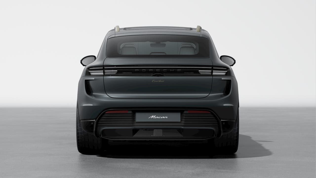 New 2026 Volcano Grey Metallic Porsche Turbo Electric image 7