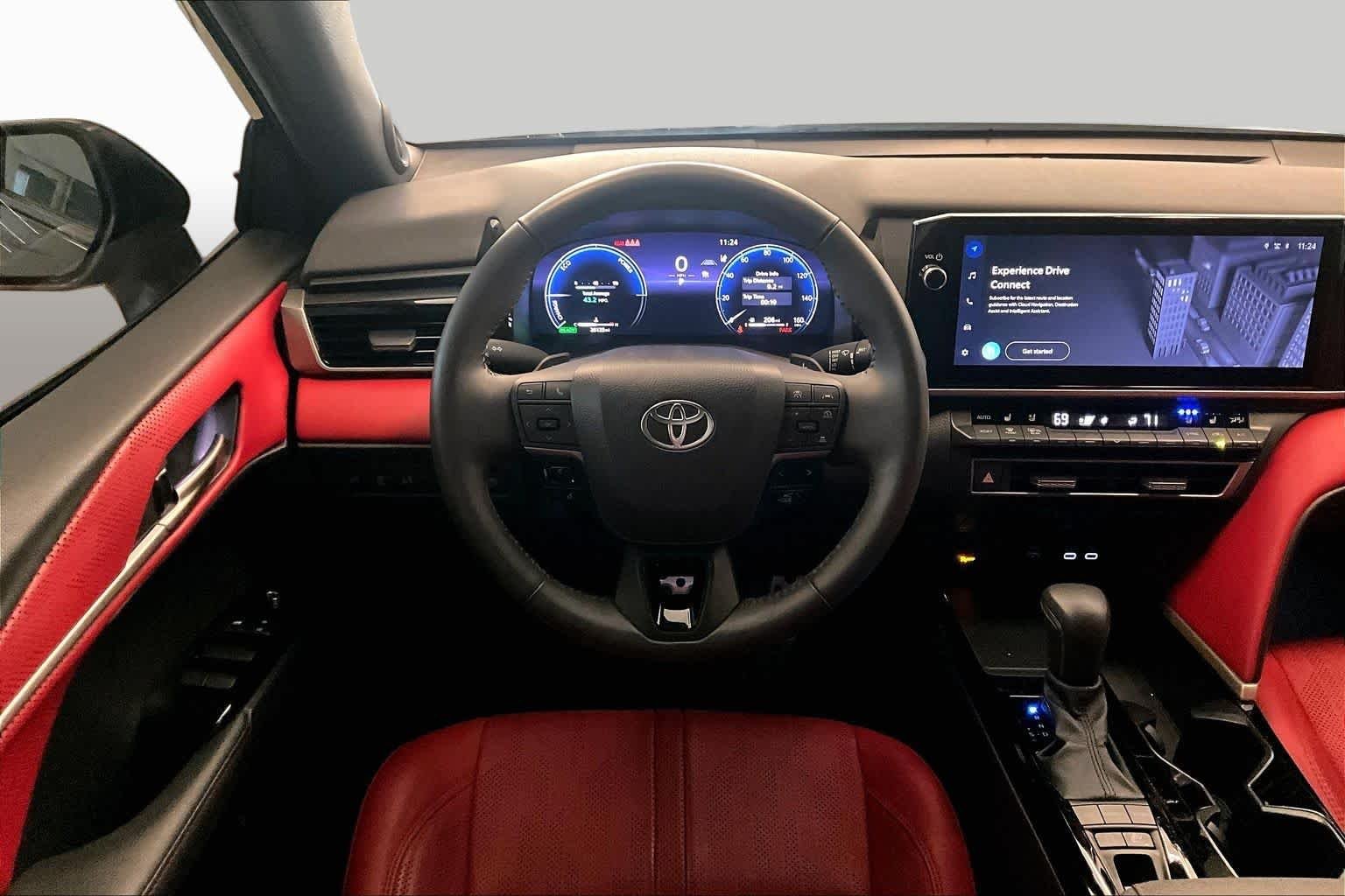 Used 2025 Midnight Black Metallic Toyota XSE image 17