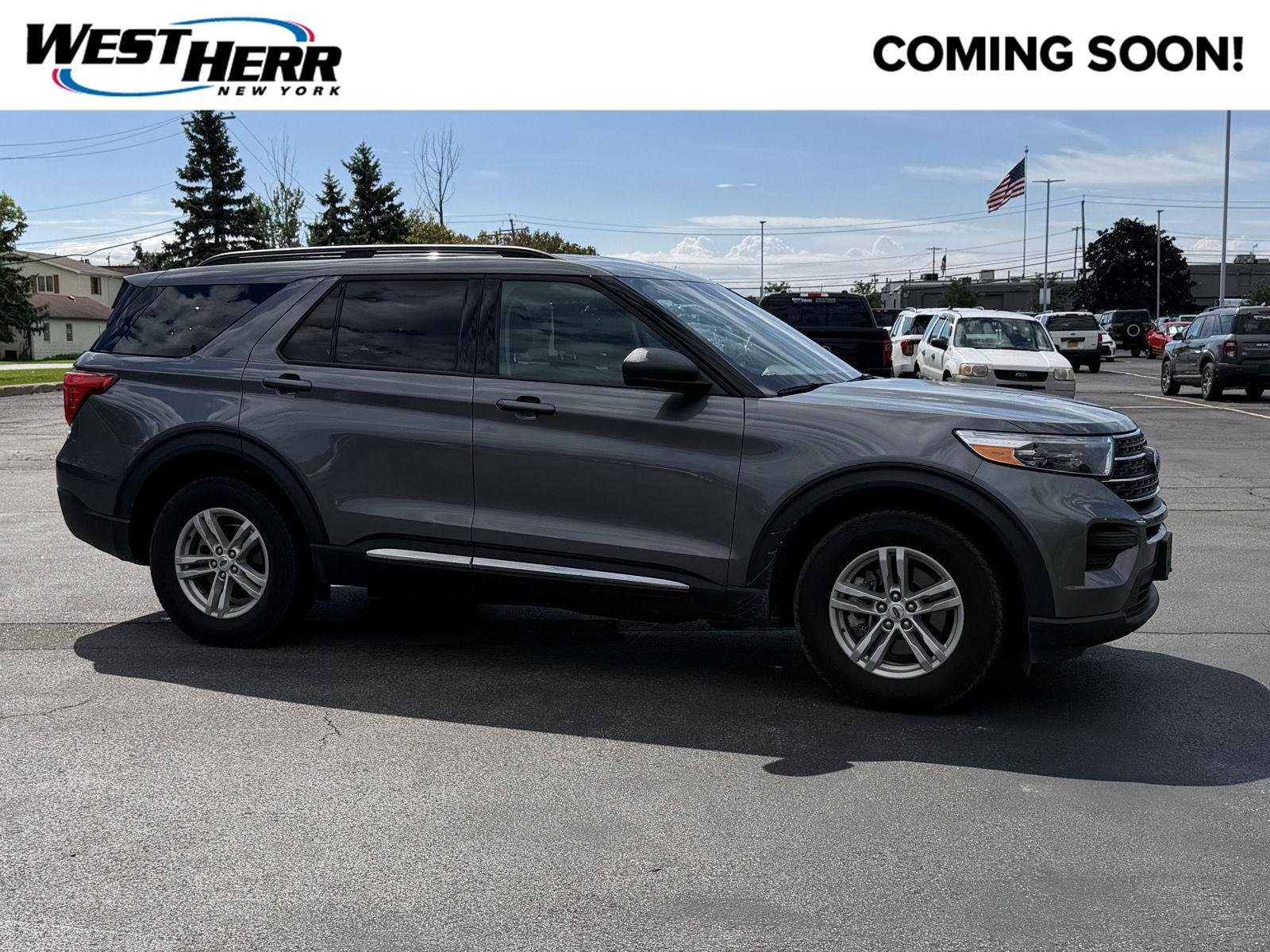 Used 2024 Carbonized Gray Ford XLT image 1