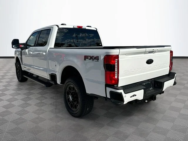 New 2026 White Metallic Ford Lariat image 4