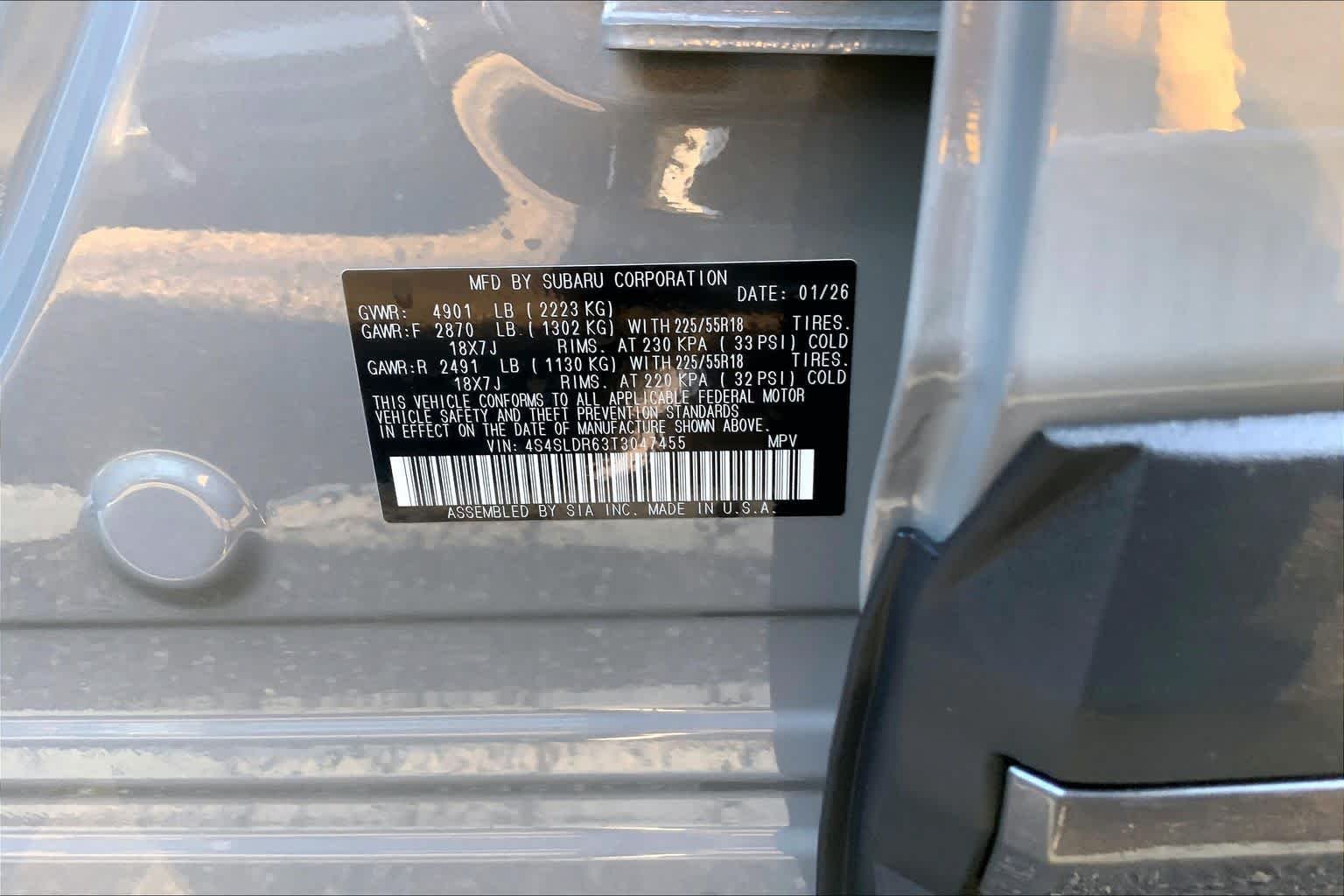 New 2026 RIVER ROCK PEARL Subaru Limited image 16