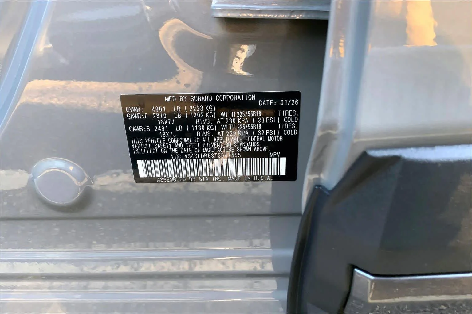 New 2026 RIVER ROCK PEARL Subaru Limited image 16