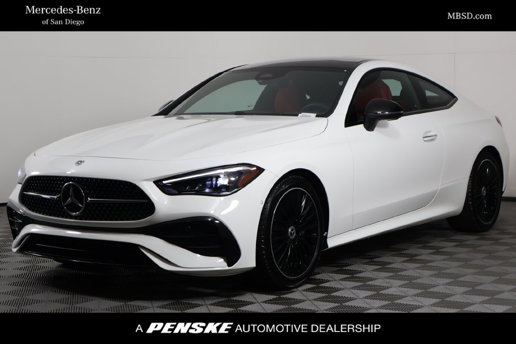 Certified Used 2026 Polar White Mercedes-Benz CLE 300 image 1