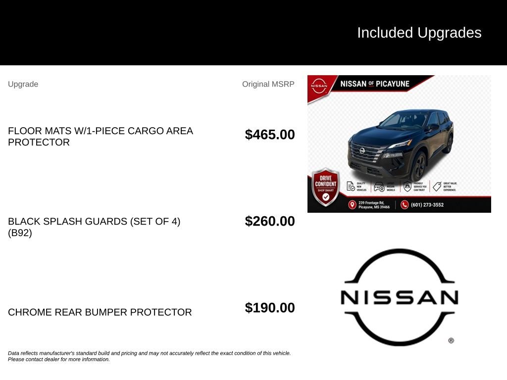 New 2026 Super Black Nissan SV image 9