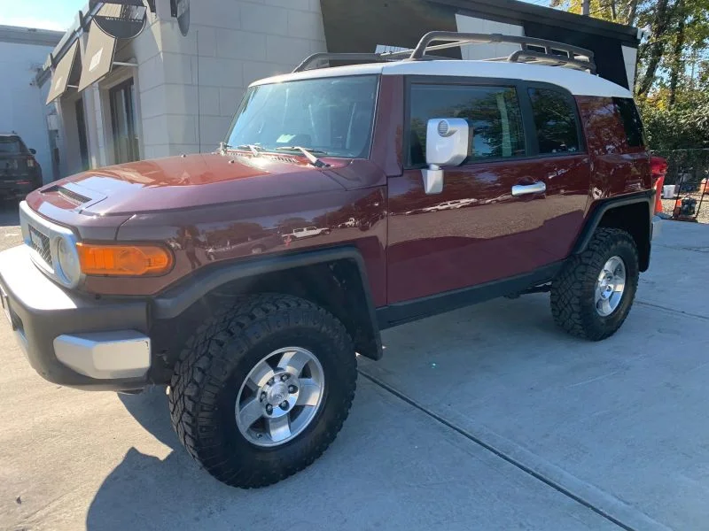 Used 2008 Red Toyota Sport Utility 2D image 6