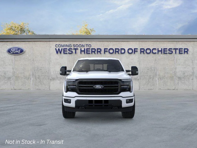 New 2026 Star White Metallic Tri-Coat Ford LARIAT image 7