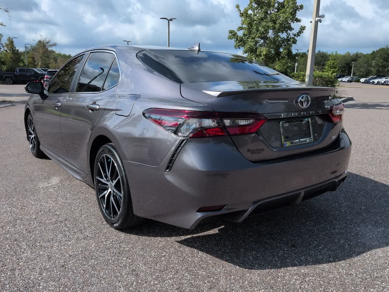 Certified Used 2023 Predawn Gray Mica Toyota SE image 4