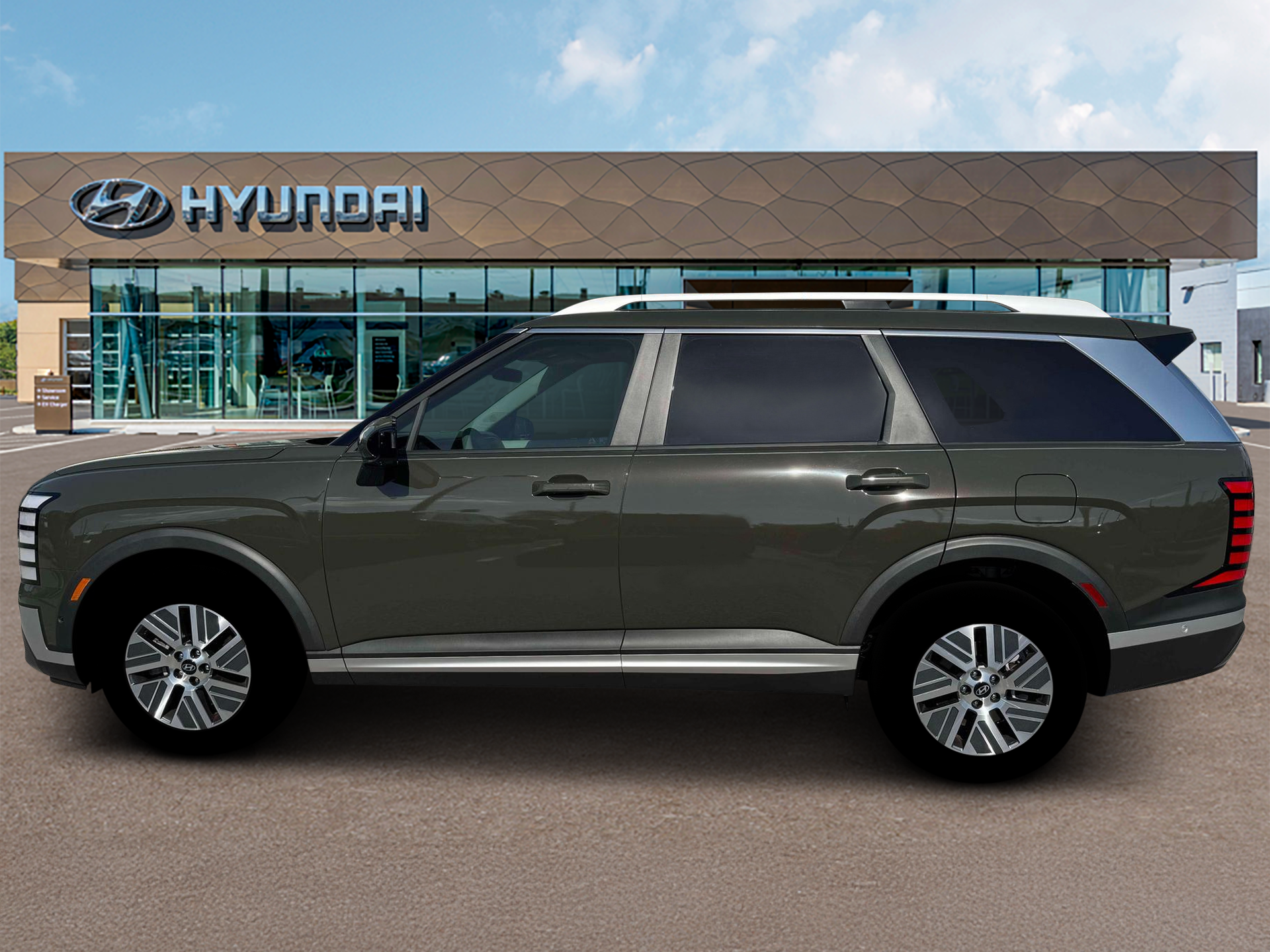 New 2026 Titan Green Hyundai Blue SEL Premium image 3