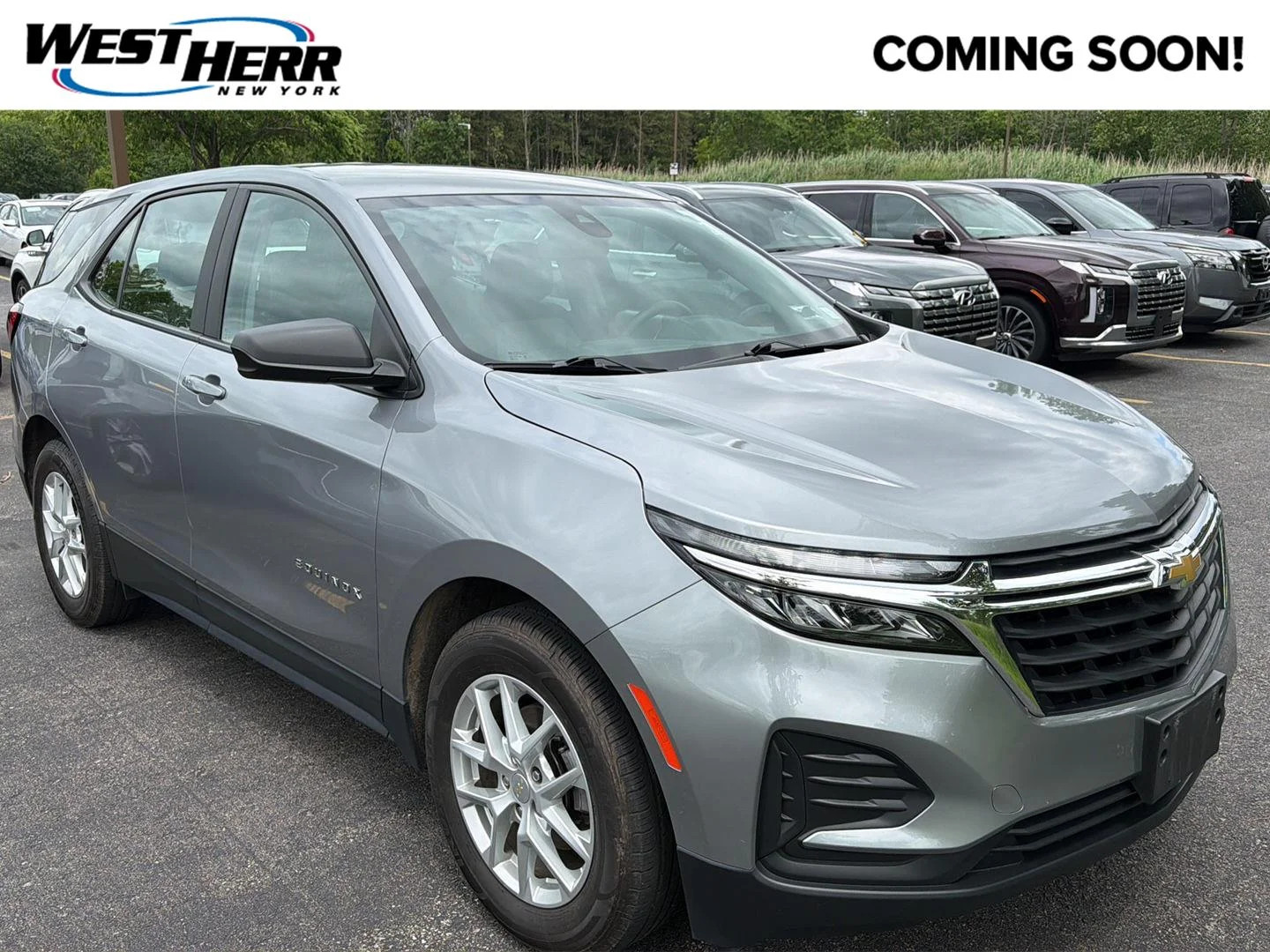 Used 2024 Sterling Gray Metallic Chevrolet LS image 1