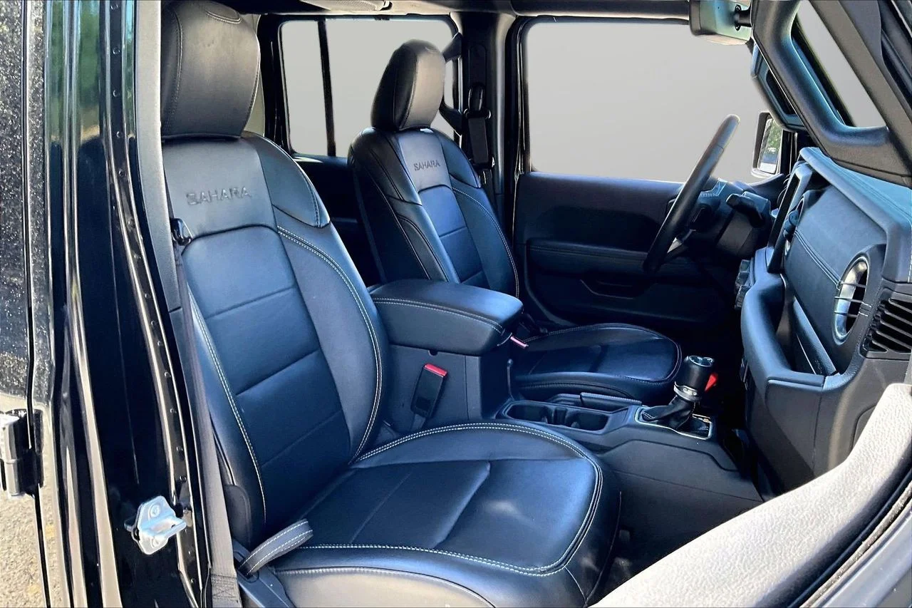 Certified Used 2023 Black Jeep Sahara 4xe image 23