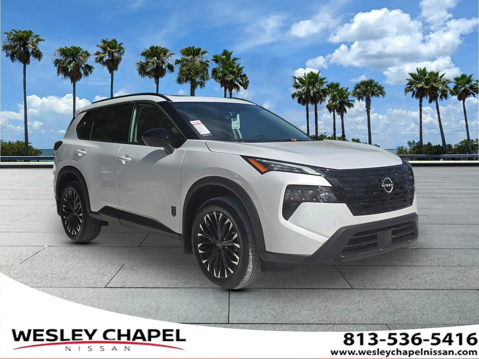 New 2026 Everest White Pearl Tricoat Nissan Dark Armor image 1