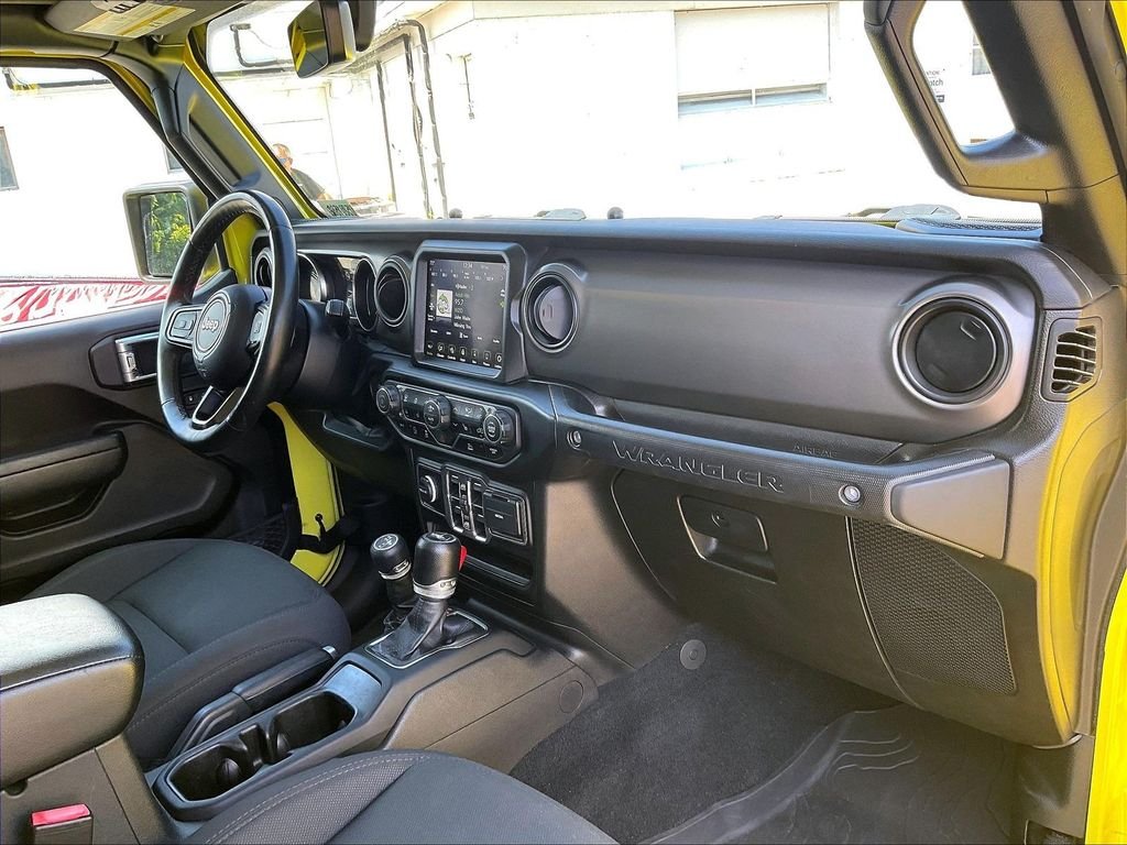 Used 2022 Yellow Jeep Unlimited High Tide image 14