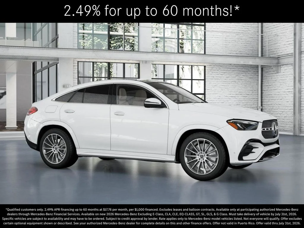 New 2026 Polar White Mercedes-Benz GLE 450 image 13