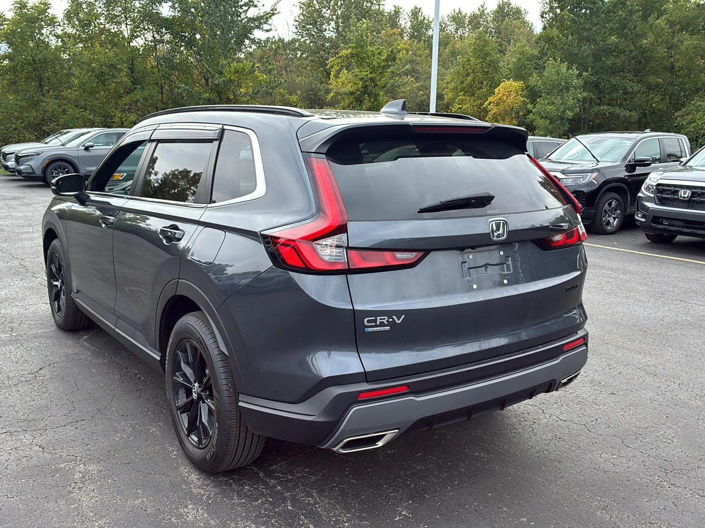 Used 2024 Meteorite Gray Metallic Honda Sport image 23