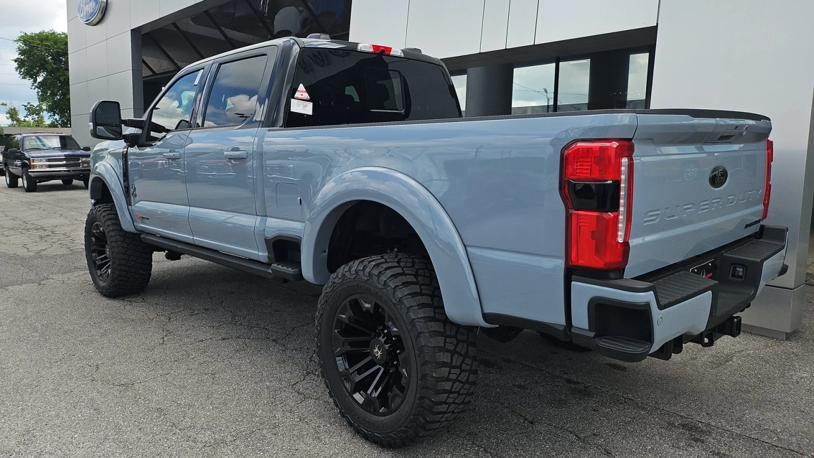 New 2026 Glacier Gray Metallic Tri-Coat Ford Black Widow 4WD image 3