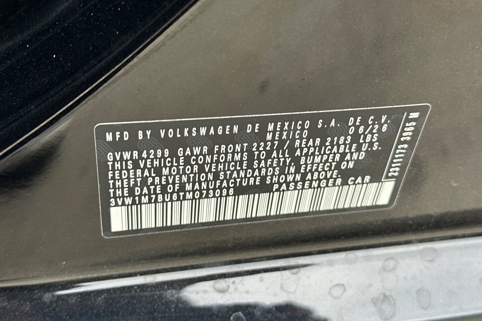 New 2026 Deep Black Pearl Volkswagen 2.0T Autobahn image 27