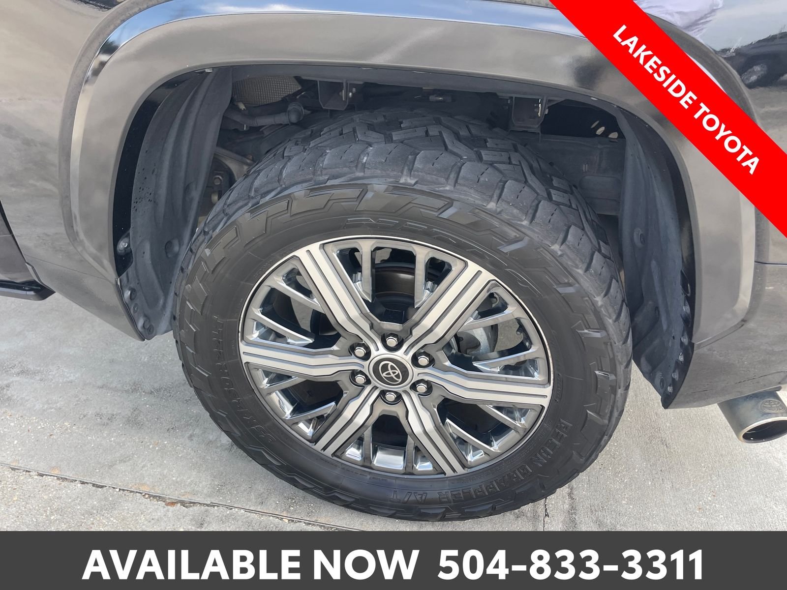 Used 2023 Black Toyota Capstone image 12