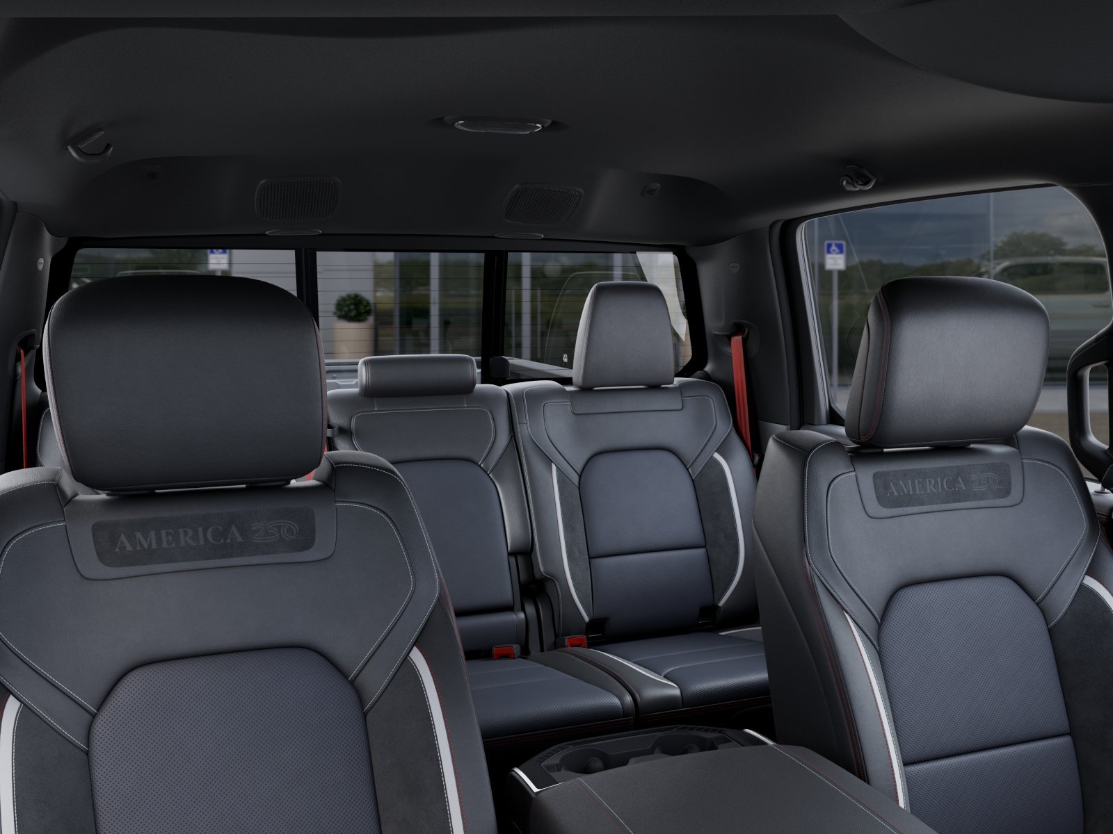 New 2026 Bright White Clear-Coat Exterior Paint RAM Laramie image 58