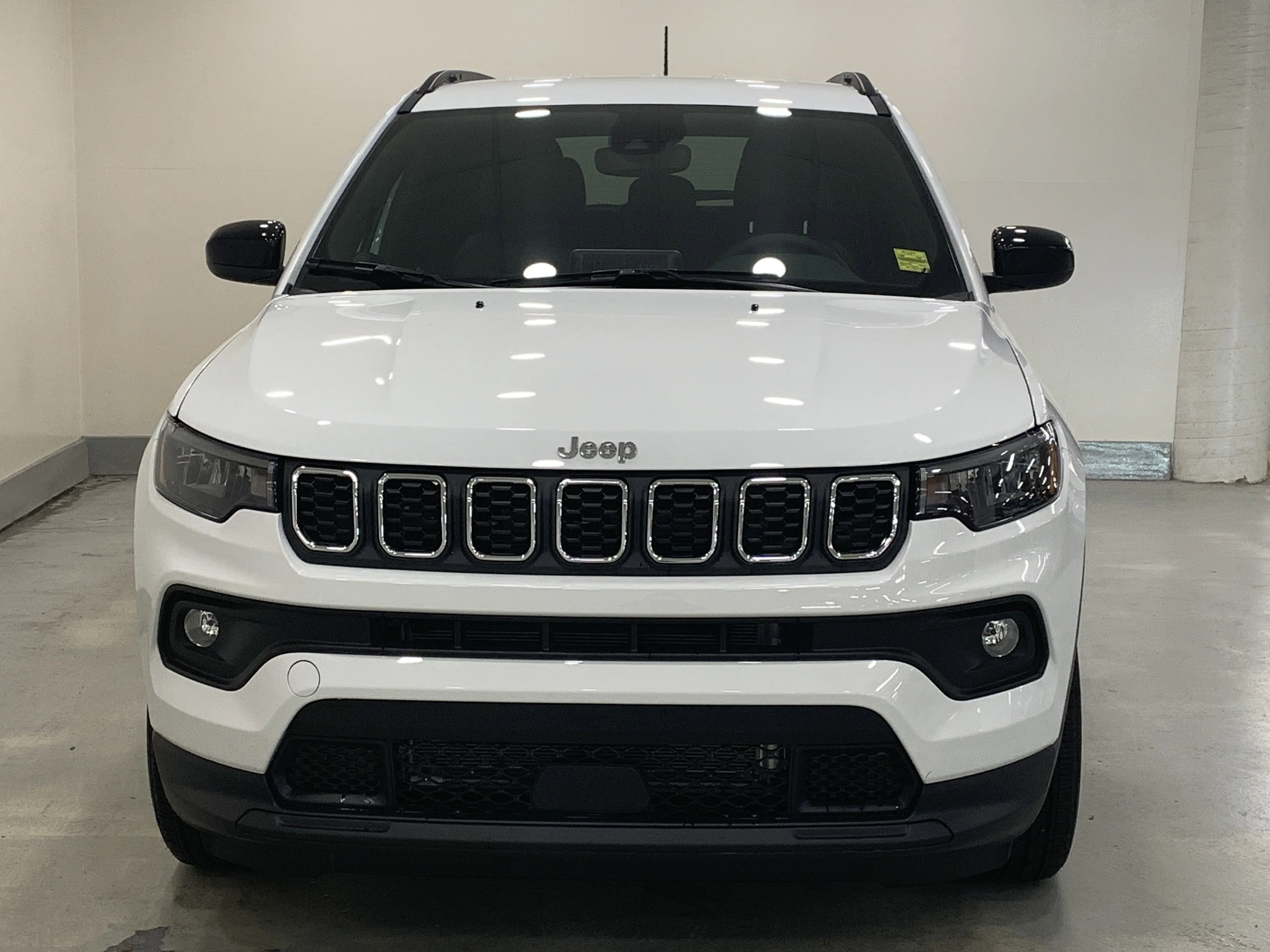 New 2026 Bright White Jeep North image 4