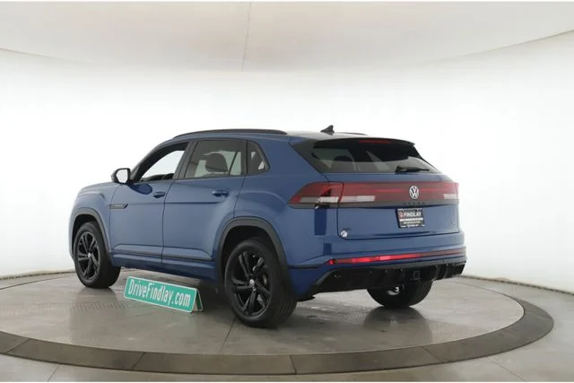 Used 2025 Blue Volkswagen 2.0T SEL R-Line Black image 8