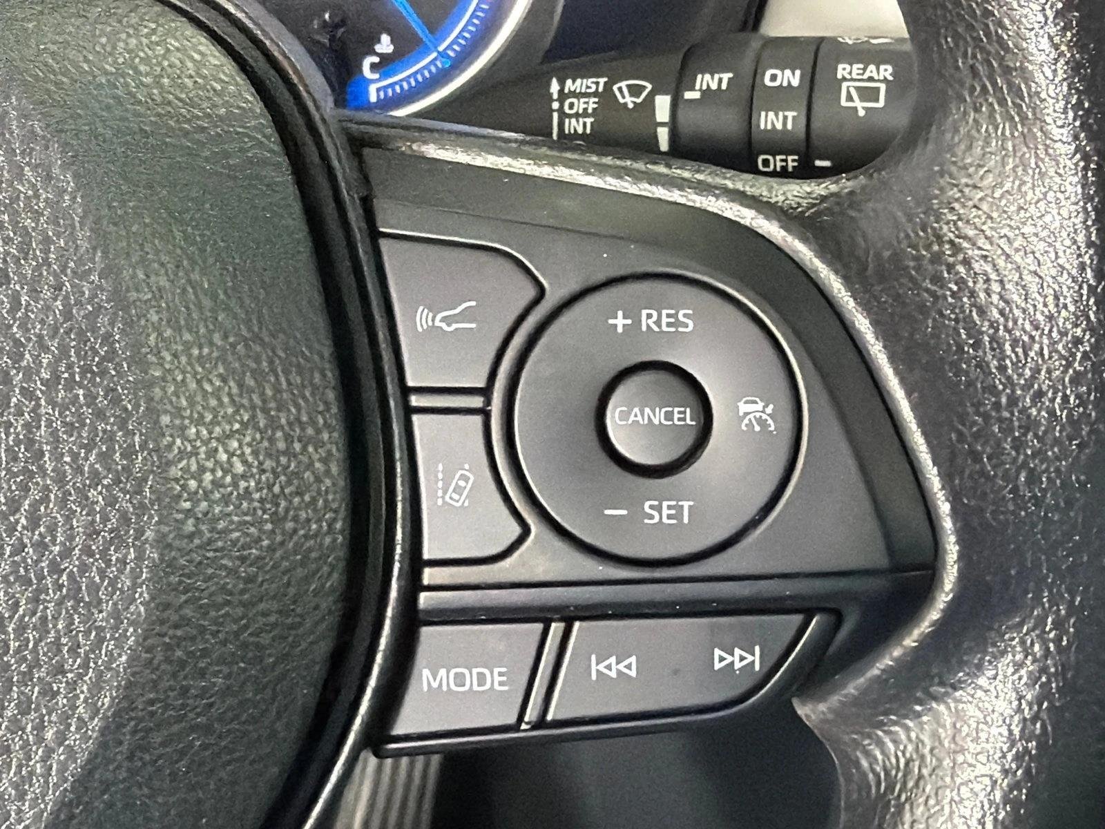 Used 2023 Silver Sky Metallic Toyota Hybrid XLE image 27