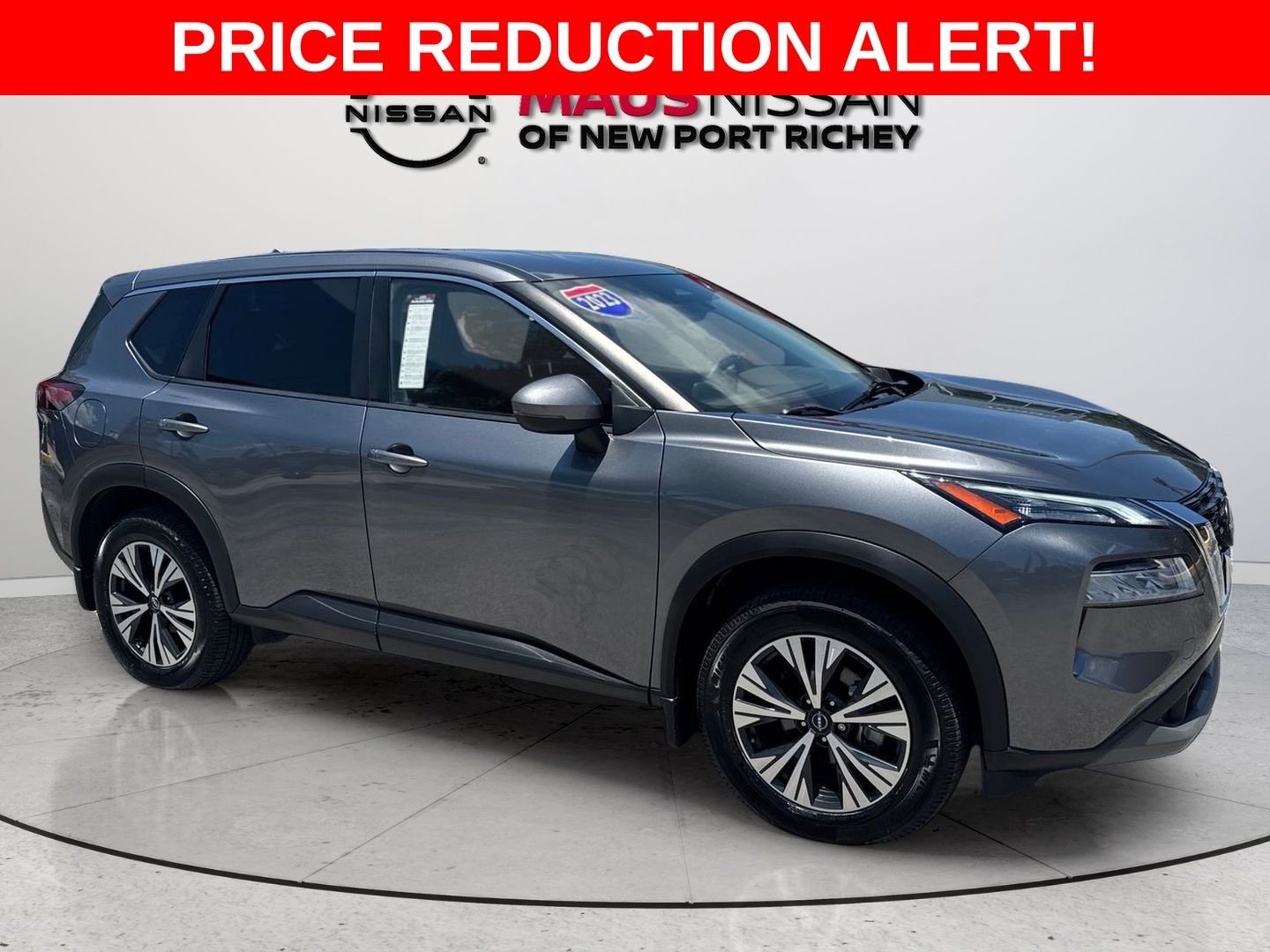 Certified Used 2023 Gray Nissan SV image 1