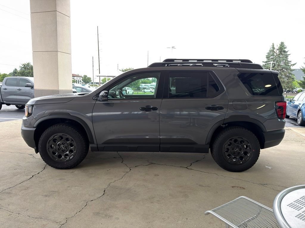 New 2026 Modern Steel Metallic Honda TrailSport Elite Blackout image 2