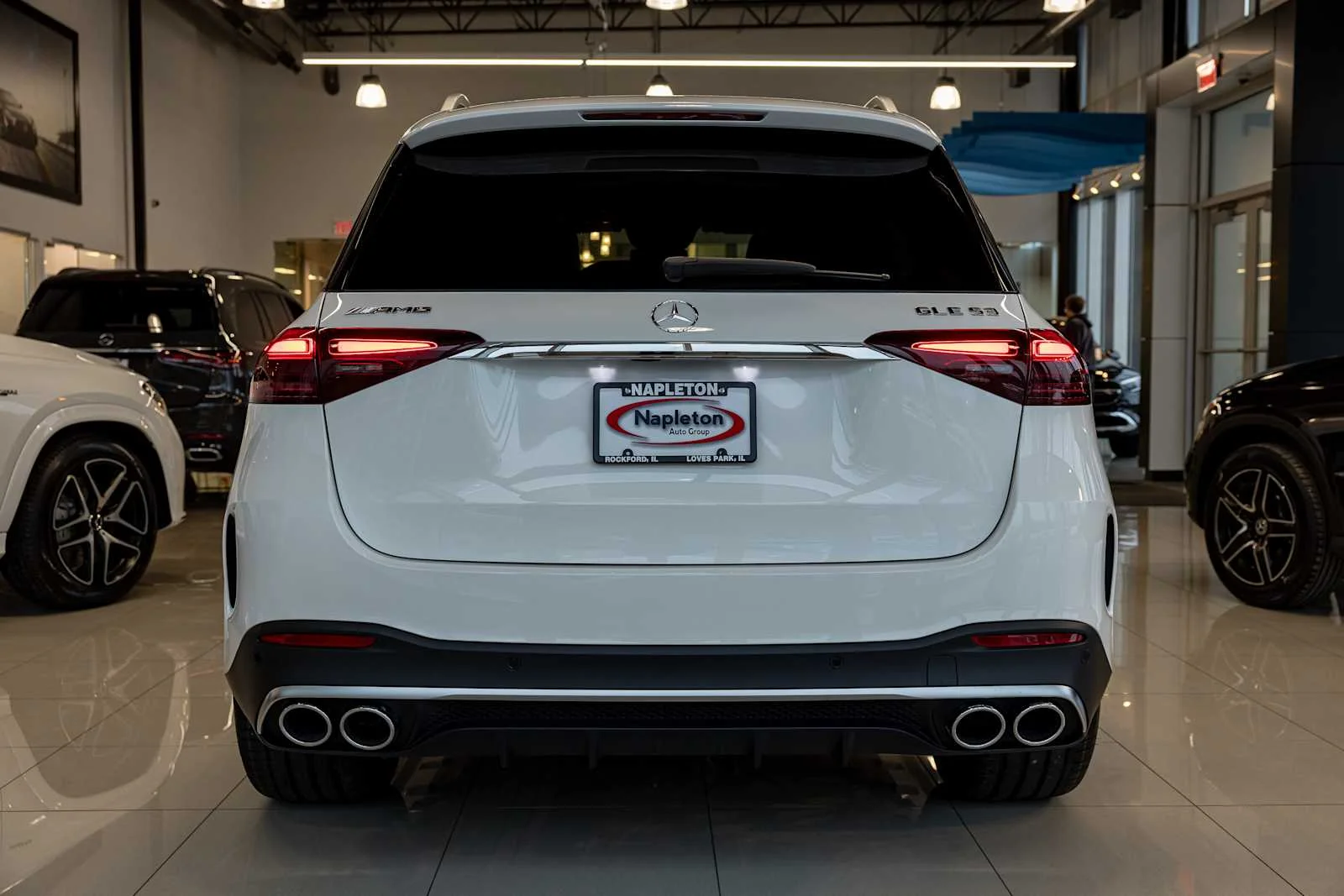 New 2026 Polar White Mercedes-Benz AMG® GLE 53 4MATIC+ SUV image 4