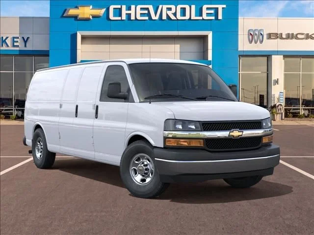 New 2026 White Chevrolet Work Van image 7