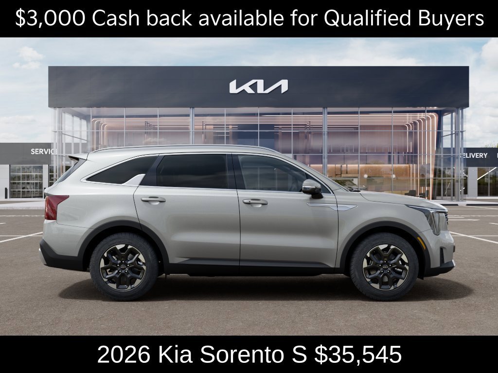 New 2026 Ivory Silver Kia S image 8