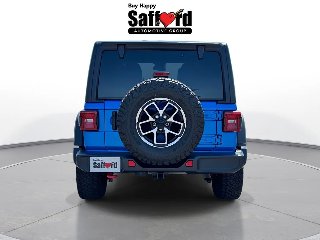 Used 2025 Blue Jeep Rubicon image 6